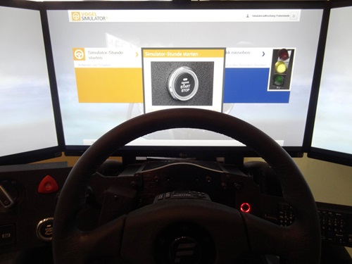 Simulator Entspannt Zur Ersten Fahrstunde Bei Fahrschule Die 3